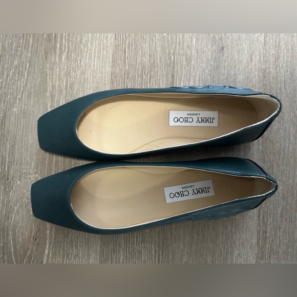 Jimmy Choo Leather Flats - 36.5 - Picture 1 of 4